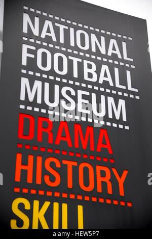 Musée National du Football, Manchester Banque D'Images