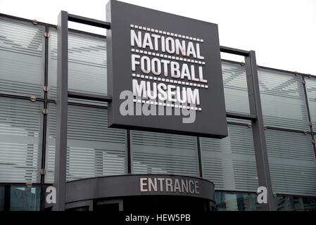 Musée National du Football, Manchester Banque D'Images