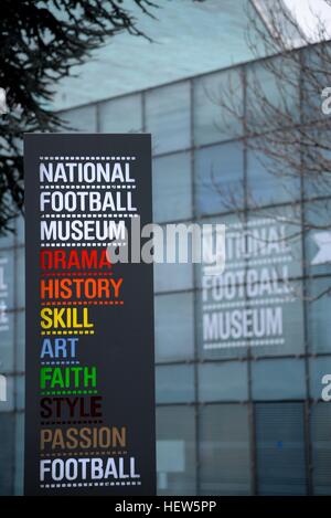 Musée National du Football, Manchester Banque D'Images