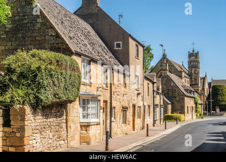 Cottage Cotsworld à Chipping Campden une petite ville de marché dans les, Angleterre Banque D'Images