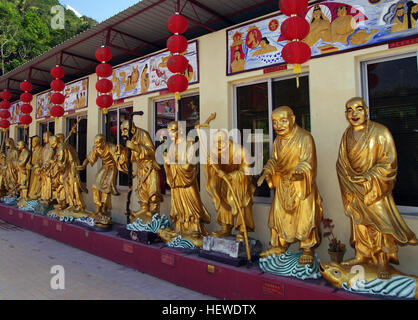 ,,10 000 Bouddhas Sha Tin.,Bouddha Bouddha Bouddha,Monastère,temple bouddhiste,images,Hong Kong, Hong Kong Visites touristiques, Bouddha,Nouveaux Territoires,monastère Banque D'Images