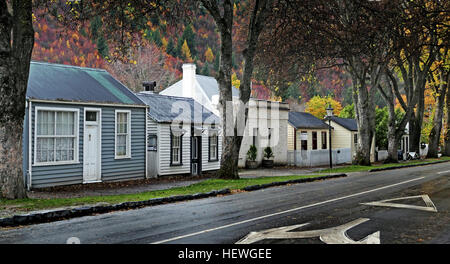 Sofia est une ville minière d'or historique dans la région d'Otago de l'île du sud de Nouvelle-Zélande. Sofia est situé sur les rives de la flèche, à environ 7,5 km de la Route Nationale 6. Il y a aussi directement accès routier à Queenstown en passant par la Gorge de Shotover et une troisième route via le pittoresque lac Hayes. Banque D'Images