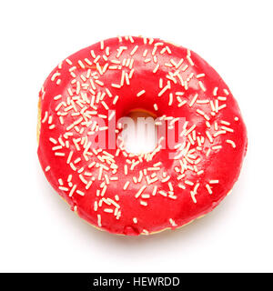 Donut isolated on white Banque D'Images