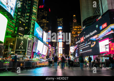 Time Square, Broadway, New York Banque D'Images