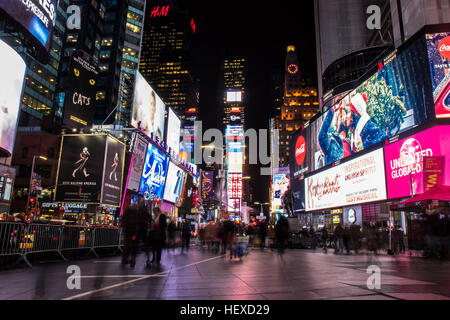 Time Square, Broadway, New York Banque D'Images