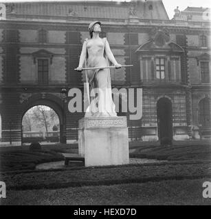 Mémorial de la Première Guerre mondiale statue à Paris France 1926 Banque D'Images