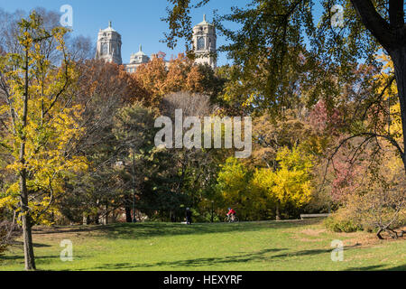 Appartement de Beresford Central Park, NYC Banque D'Images