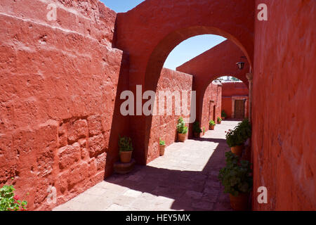 Monasterio de Santa Catalina, Arequipa, Pérou, monastère Santa Catalina Banque D'Images