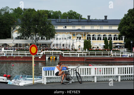 Port de Turku, Finlande Banque D'Images