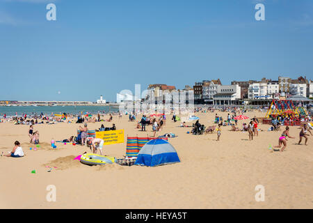 Plage de Margate, Margate, Kent, Angleterre, Royaume-Uni Banque D'Images