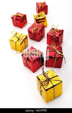 Petites gifts comme décoration de Noël Banque D'Images