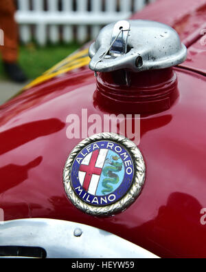 Alfa Romeo, Milano, Alfa Romeo tipo B, Goodwood Trophy, Grand Prix des voitures, voiturette, Goodwood Revival 2016, 2016, des voitures classiques, Goodwood, Goodwood Re Banque D'Images