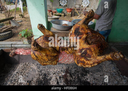 Quang Nam, Vietnam. Dec 25, 2016. La boucherie dans Quáº£ng Nam province © Grant Vélaires/ZUMA/Alamy Fil Live News Banque D'Images