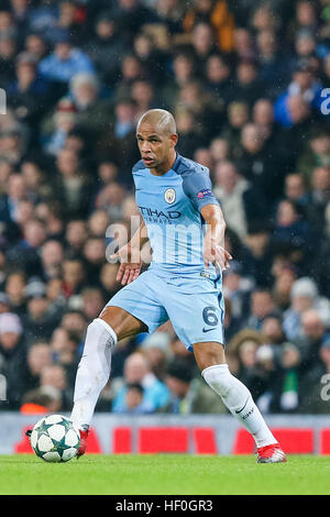 Manchester, UK. 6e Dec 2016. Fernando (Man C) Football/soccer : Fernando de Manchester City pendant la phase de groupes de la Ligue des Champions match entre Manchester City et celtique à l'Etihad Stadium de Manchester, Angleterre . © AFLO/Alamy Live News Banque D'Images