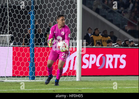 Moises Munoz (Nord), le 18 décembre 2016 - Football : Football / Coupe du Monde des Clubs de la FIFA Japon 2016 3ème place match entre Club America 2(3-4)2 Atletico Nacional à Yokohama International Stadium de Kanagawa, Japon. (Photo de Maurizio Borsari/AFLO) Banque D'Images