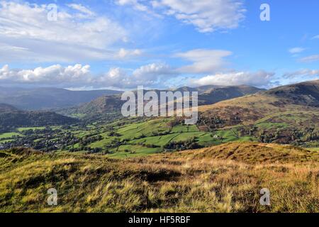 Le Horseshoe de Wansfell Rydal Banque D'Images