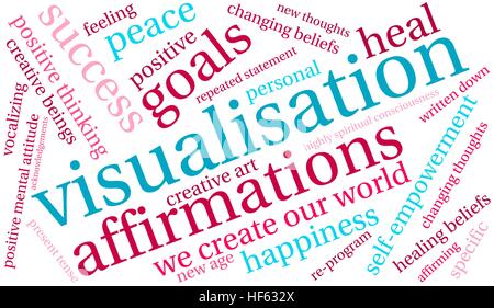 Nuage de mots de visualisation sur un fond blanc. Illustration de Vecteur