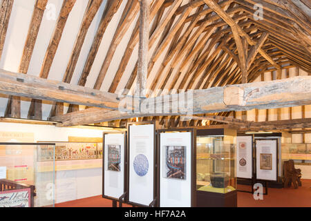 Collection Norman à la Canterbury Heritage Museum, Stour Street, Canterbury, ville de Canterbury, Kent, England, United Kingdom Banque D'Images