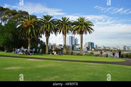 Kings Park, un grand parc dans la ville de Perth, est le foyer de la Western Australian Botanic Garden. Banque D'Images