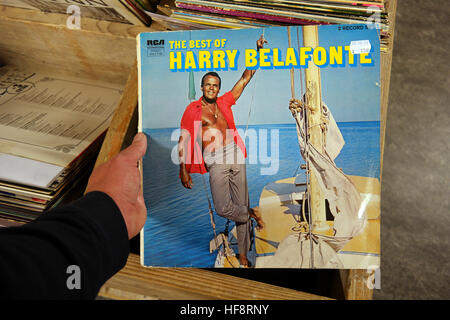 Album : le meilleur de Harry Belafonte Banque D'Images