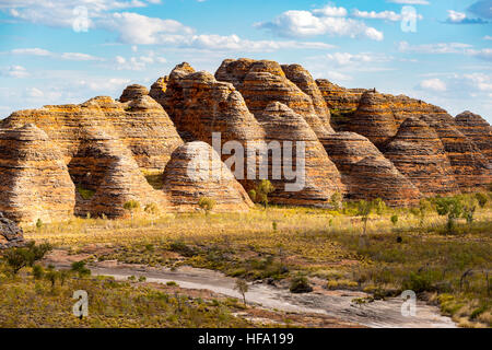 Bungle Bungles, le Parc National de Purnululu, Kimberley, Australie occidentale Banque D'Images