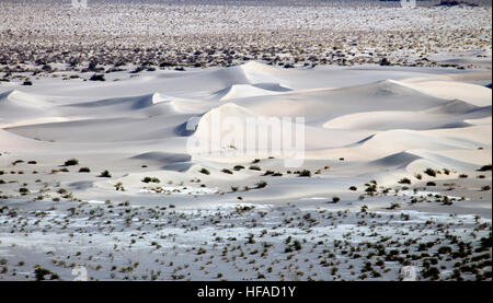 Death Valley Mesquite Sand Dunes Banque D'Images