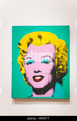 USA Washington DC Capital District Colombie-Britannique National Gallery of Art Andy Warhol Marilyn vert acrylique encre à sérigraphie , 1962 Banque D'Images