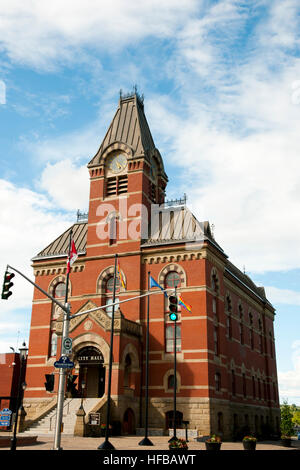 Hôtel de ville - Fredericton - Canada Banque D'Images