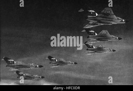 Gloster Javelin FAW9 64Sqn 1959 Banque D'Images