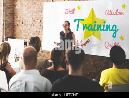 L'apprentissage de compétences développement Knowlerdge Concept Banque D'Images