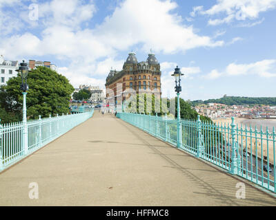 Pont Spa Scarborough North Yorkshire Coast UK. Banque D'Images