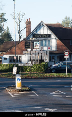 Cheval Noir Public House, Iver Heath Banque D'Images