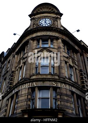 La gare de Victoria, Manchester Banque D'Images