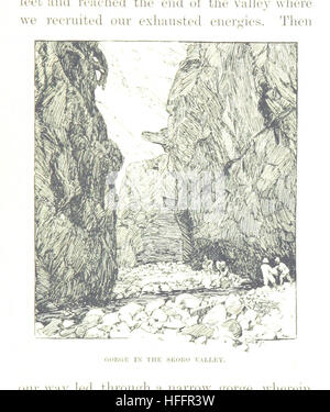 Image prise à partir de la page 135 de "des Alpes à la cordillère des Andes : être l'autobiographie d'un guide de montagne. (De l'italien par Mlle M. A. Vialls.) ... L'Illustre' image prise à partir de la page 135 de "des Alpes à Banque D'Images