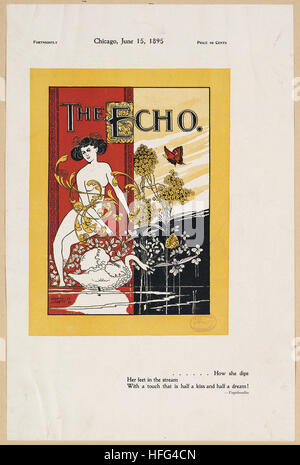 L'echo, Chicago, 15 juin, 1895 Banque D'Images