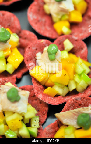 Petit fours. Alimentaria, Nourriture et boissons International Exposition, L'Hospitalet de Llobregat, Barcelone, Catalogne, Espagne Banque D'Images