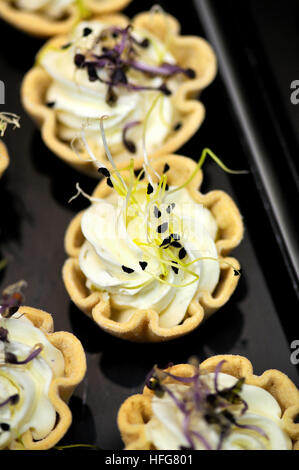 Petit fours. Alimentaria, Nourriture et boissons International Exposition, L'Hospitalet de Llobregat, Barcelone, Catalogne, Espagne Banque D'Images