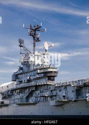 USS Intrepid Sea Air Museum New York Banque D'Images