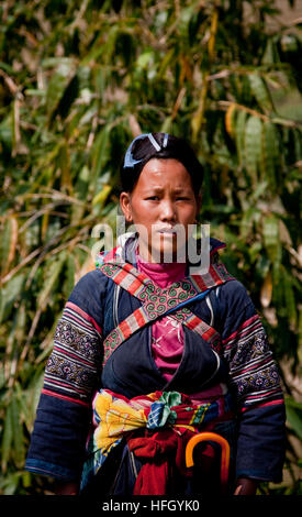 La vie de la tribu au Vietnam Banque D'Images