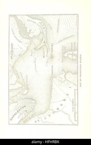 Réminiscences de forts Sumter et Moultrie en 1860-'61 Image prise à partir de la page 18 de "Mémoires de forts Sumter Banque D'Images