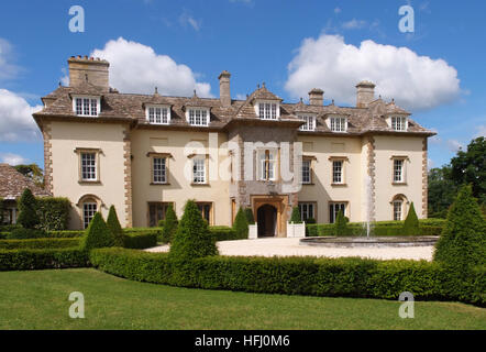 Thornhill Park un classique du 18ème. siècle maison palladienne, jardin et sur le parc près de Sturminster Newton, Dorset, UK Banque D'Images