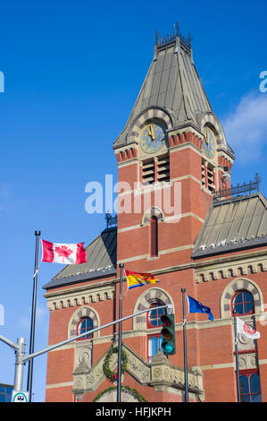 L'hôtel de ville de Fredericton Banque D'Images