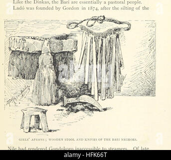 Un carnet de voyage documentant les expériences en Afrique de 1875 à 1878, avec d'autres comptes rendus jusqu'en 1886. L’ouvrage offre un compte rendu de première main de l’exploration africaine au cours de cette période. Banque D'Images
