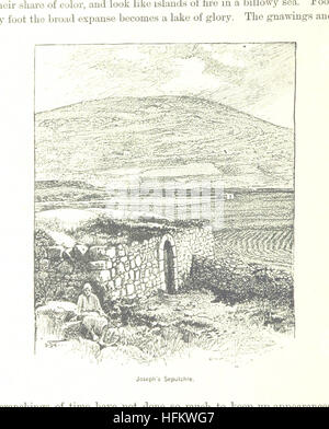 Cette image tirée de 'In Scripture Lands' offre une exploration illustrée de sites sacrés à travers diverses régions bibliques. L’œuvre met en lumière des repères religieux, offrant de nouvelles perspectives sur la signification historique et spirituelle de ces lieux. Banque D'Images