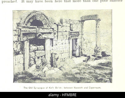 L'image de 'In Scripture Lands' représente des vues de lieux sacrés importants, mettant l'accent sur les monuments religieux et les lieux historiques liés à l'écriture. Banque D'Images