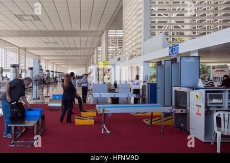 L'aéroport international Ninoy Aquino, Manille, Philippines Banque D'Images