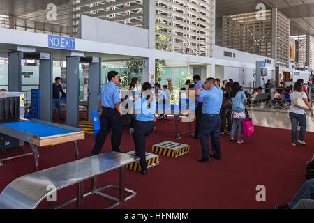 L'aéroport international Ninoy Aquino, Manille, Philippines Banque D'Images