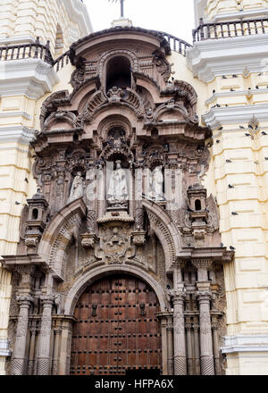 Monastère de San Francisco, Lima Banque D'Images