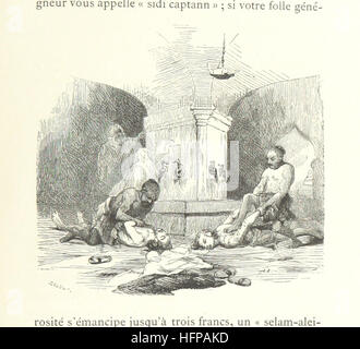 Kabyles et Kroumirs ... Dessins de MM. Andrieux, Duhousset, C. Gosselin, II. Vogel, d'après le croquis de l'auteur. Gravure de F. Méaulle Image prise à partir de la page 77 de "Kabyles et Kroumirs Banque D'Images