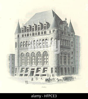 Image de la page 8 de 'exercices dédiés à l'ouverture du nouveau bâtiment de la Chambre de commerce de Cincinnati', capturant l'événement officiel marquant l'inauguration du nouveau bâtiment. La cérémonie souligne l’importance du commerce dans la ville et célèbre l’économie locale. Banque D'Images